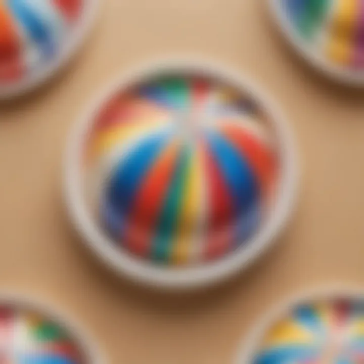 Creative Beach Ball Paper Plate DIY Project