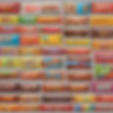 Customization options for candy bar wrappers