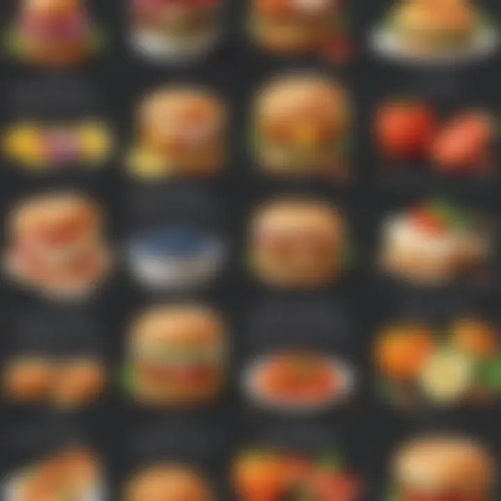 Illustration of customizing recipe categories