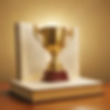 CV achievements highlighted with golden spotlight