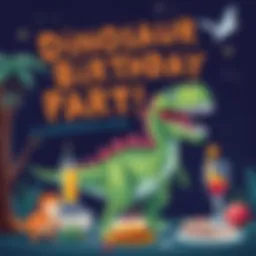 Dinosaur-Themed Birthday Parties: A Comprehensive Guide Introduction