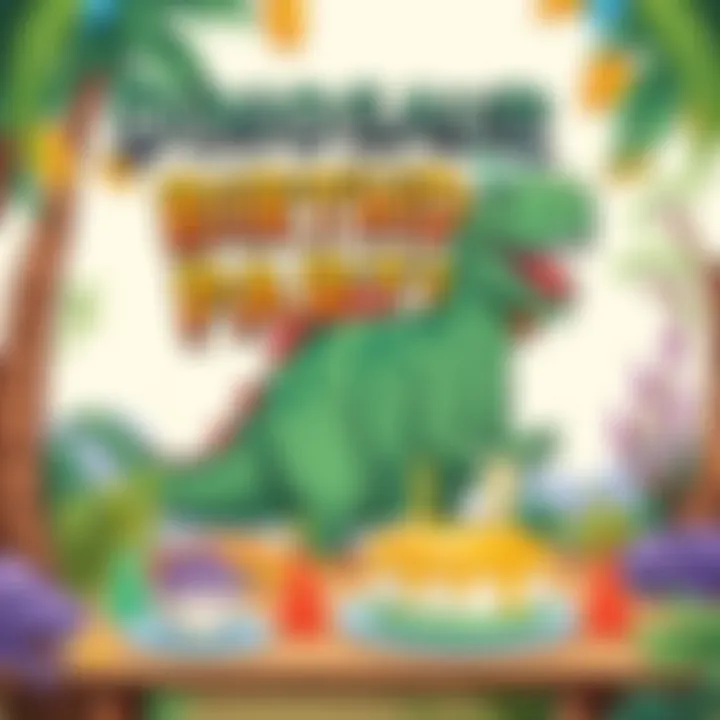 Dinosaur-Themed Birthday Parties: A Comprehensive Guide Summary