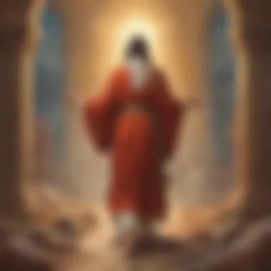 Illustration symbolizing the spiritual journey of repentance