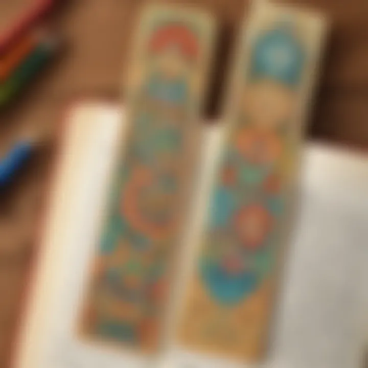 DIY personalized bookmark creation