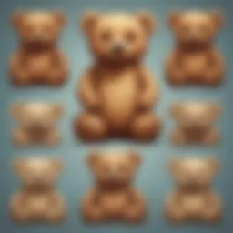 Basic teddy bear shapes