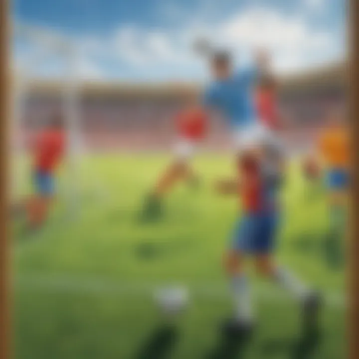 Dynamic Soccer Jigsaw Puzzle