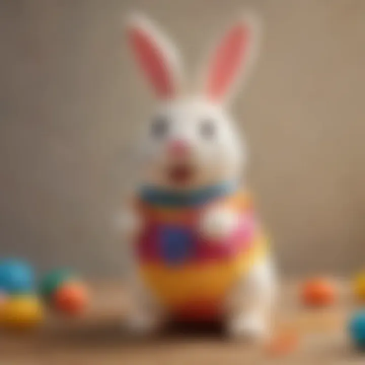 Bunny-shaped Easter Pinata