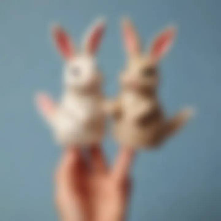 Adorable Bunny Finger Puppets
