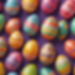 Vibrant Easter Egg Decorations