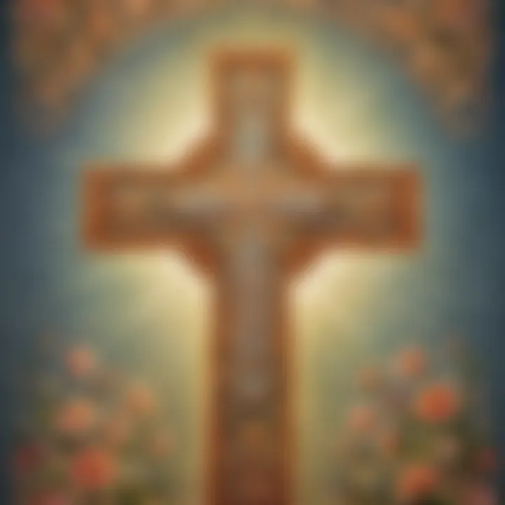 Easter Cross Illuminated