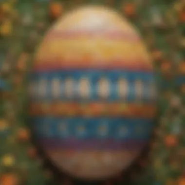 Mesmerizing Easter Egg Mosaic Artistry Easter Egg Mosaic