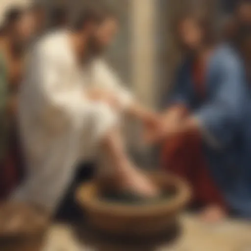 Symbolic Foot Washing Ritual