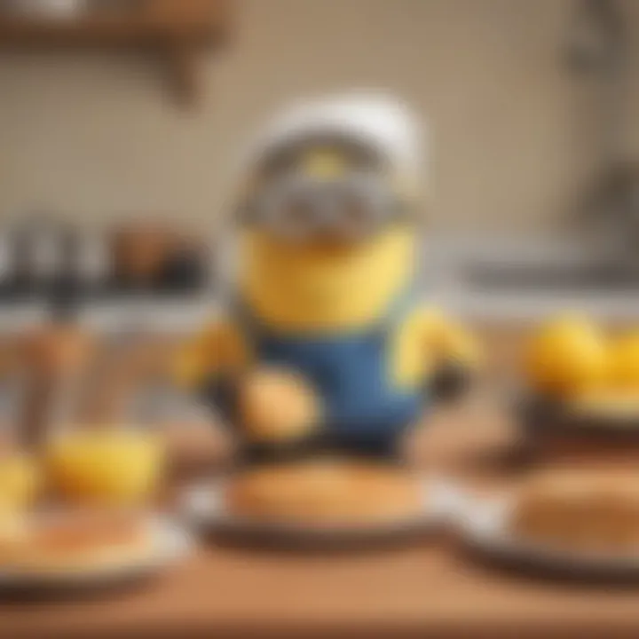 Educational Minion Pancake Cooking