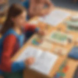Visual representation of differentiated instruction in mathematics