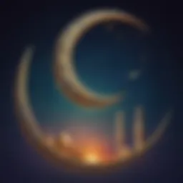 Eid al-Fitr crescent moon