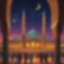 Eid al-Fitr Mosque Illumination