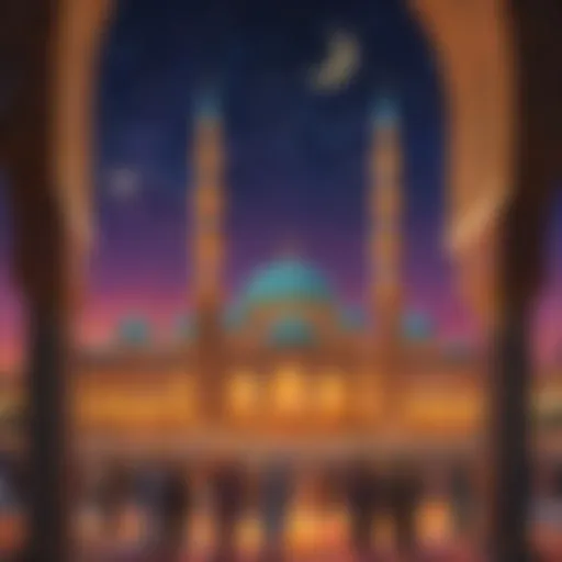 Eid al-Fitr Mosque Illumination
