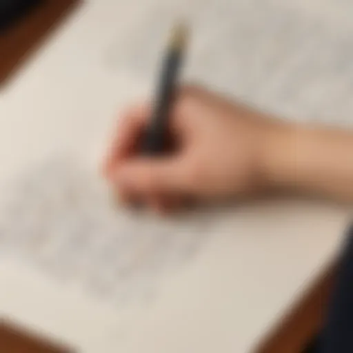 Elegant Calligraphy for Formal Letter Addressing