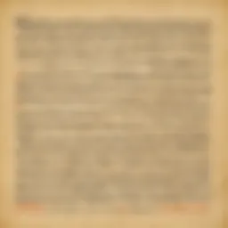 Elegant Calligraphy Writing on Vintage Paper