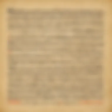 Elegant Calligraphy Writing on Vintage Paper
