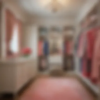 Elegant Dressing Room in Primary Clothing Store