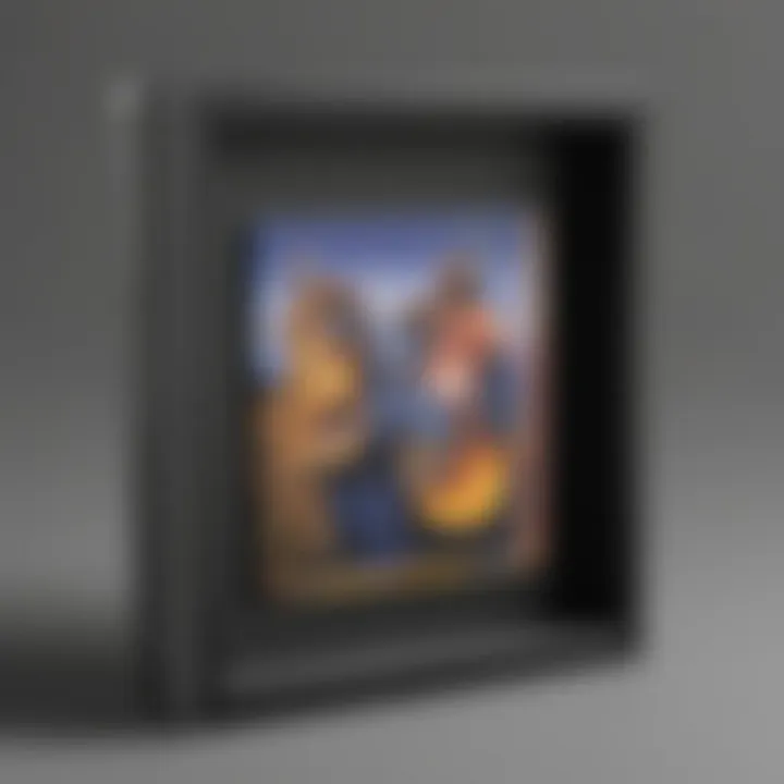 Elegant DVD Case Photo Frame Display