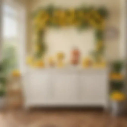 Elegant Lemonade Bar Setup