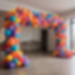 Vibrant Pride Balloon Installation