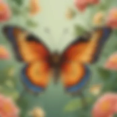 Emerging Adult Butterfly
