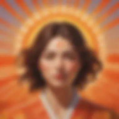 Empowerment Symbolism: Rising Sun Symbolic representation of empowerment through a rising sun