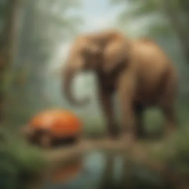 Fragile Existence Endangered species in shrinking environment