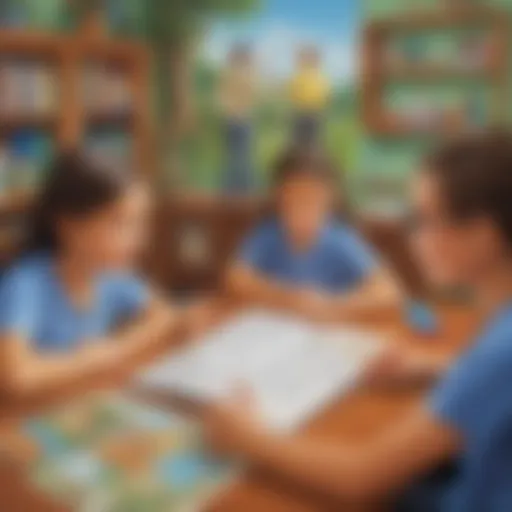 Interactive learning through CH games