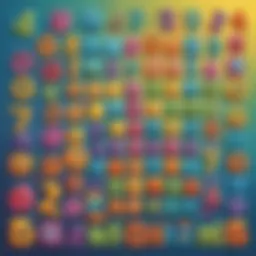 Colorful Math Game for Kids