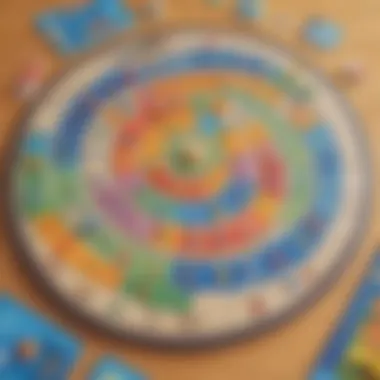 Board Games for Brain Development Colorful board game designed for cognitive skill development