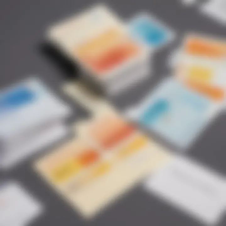 Visual representation of enhanced productivity through work cards