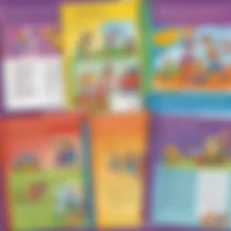 Colorful PDF workbooks enhancing literacy skills