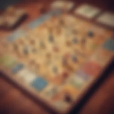 Strategic Board Game in Office Setting