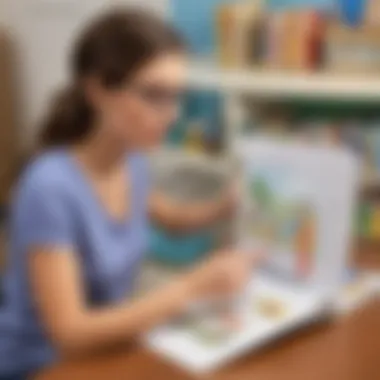 Visual Learning Support Educator Using Visual Aids to Enhance Comprehension