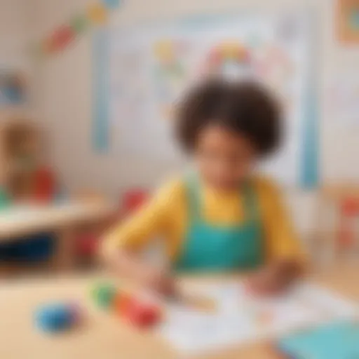 Innovative preschool math activity