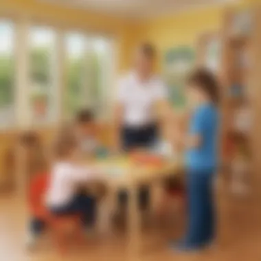 Utilizing Educational Resources Effectively Visual aids and educational resources in a play area