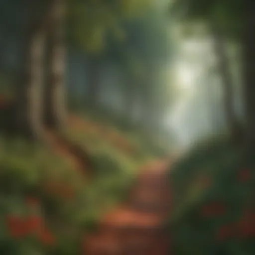 Enigmatic Forest Path