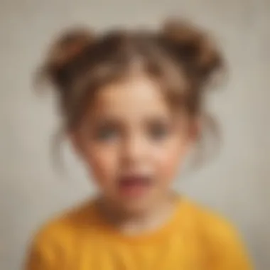 Child expressing emotions through creative drawing