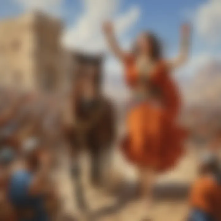 Symbolic Representation of Esther's Victory