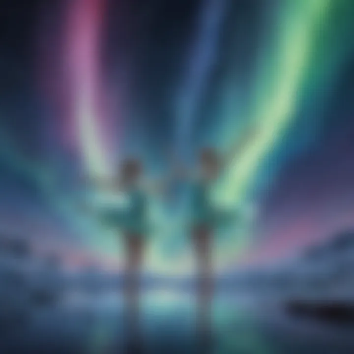 Ethereal Northern Lights Dancing in the Sky