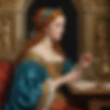 A Glimpse into Renaissance Elegance Masterpiece of Renaissance Artistry
