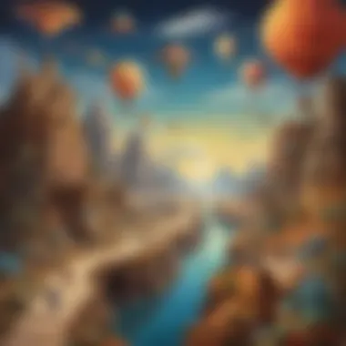 Journey into Surrealism Surrealistic Dreamscape