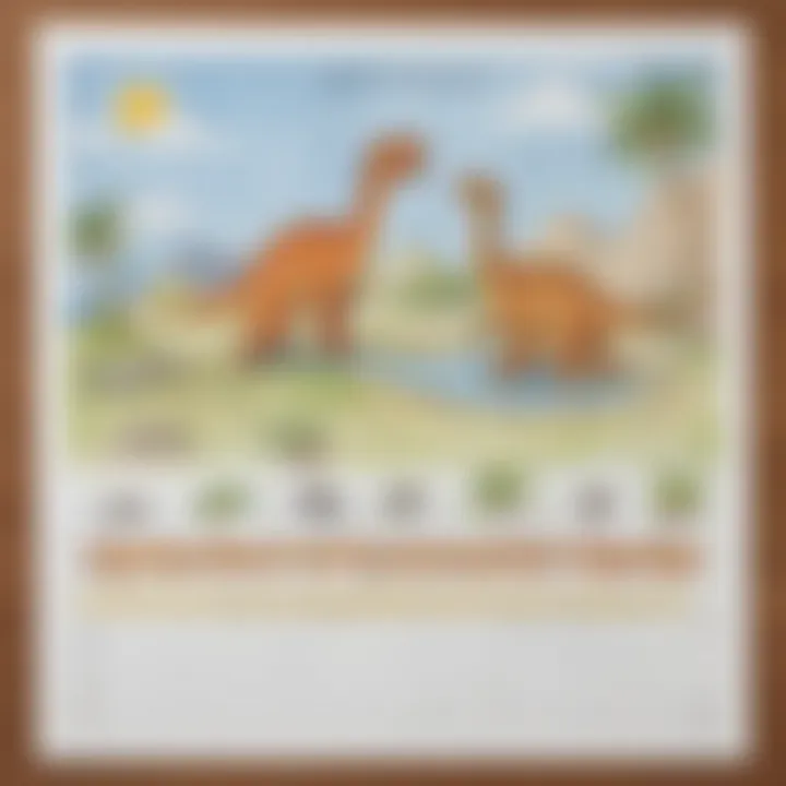 Dinosaur Potty Chart Printable for Exciting Progress Tracking