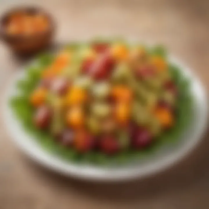 Exotic Date Palm Fruit Salad