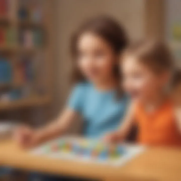 Interactive game for teaching emotions