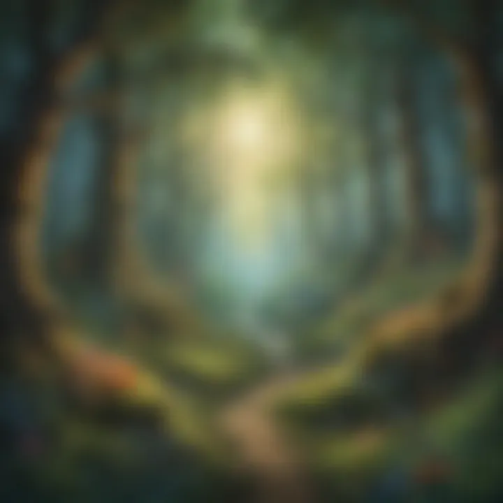 Mystical Forest Illustration